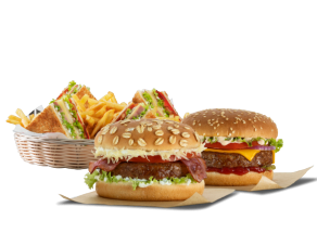 2 Green ή Golden Burgers & 1 Club Sandwich- Προσφορές Delivery Deals Goody's Burger House