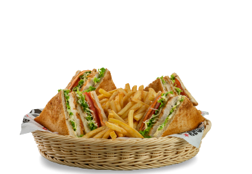 Extreme Caesar's Club Sandwich - κλαμπ σαντουιτς με κοτοπουλο Goodys